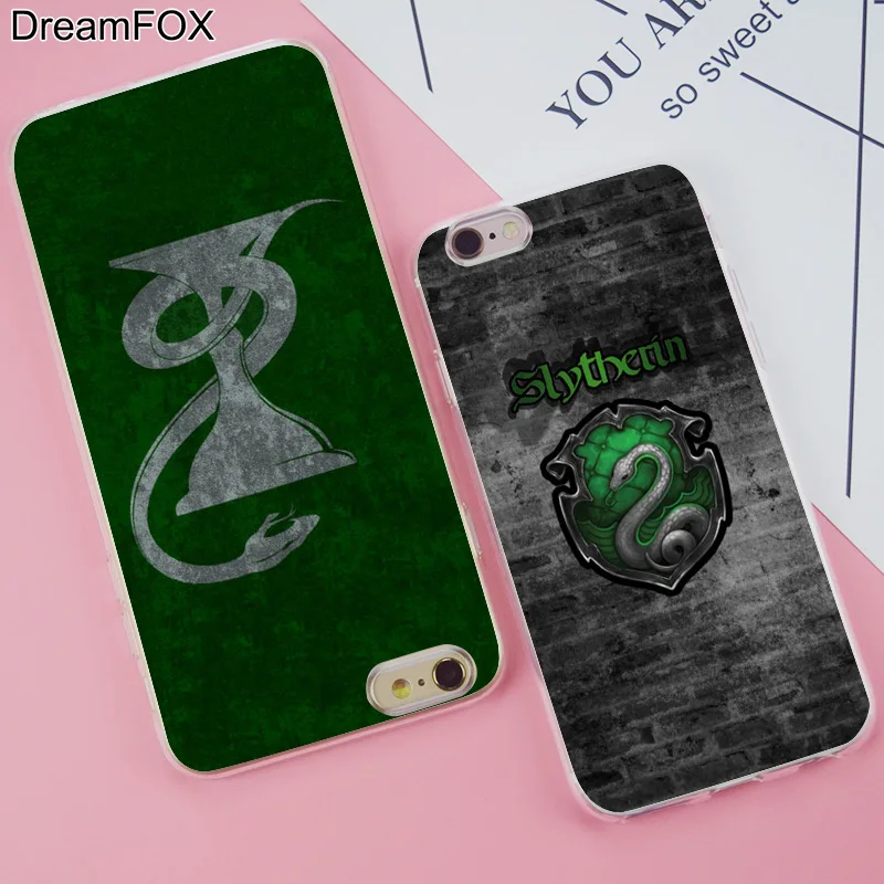DREAMFOX K201 Slytherin Necktie Soft TPU Silicone Case Cover For Apple iPhone 11 Pro X XR XS Max 8 7 6 6S Plus 5 5S SE 5C 4 4S |