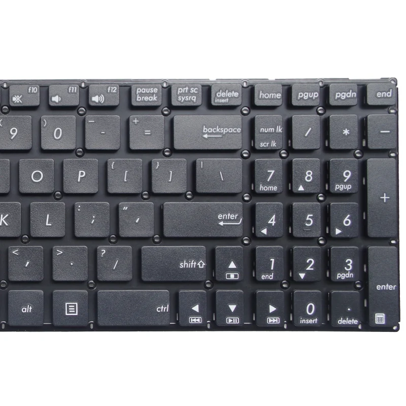 GZEELE US для ASUS X551 R513C X551C X551CA сменная Клавиатура ноутбука новая черная английская