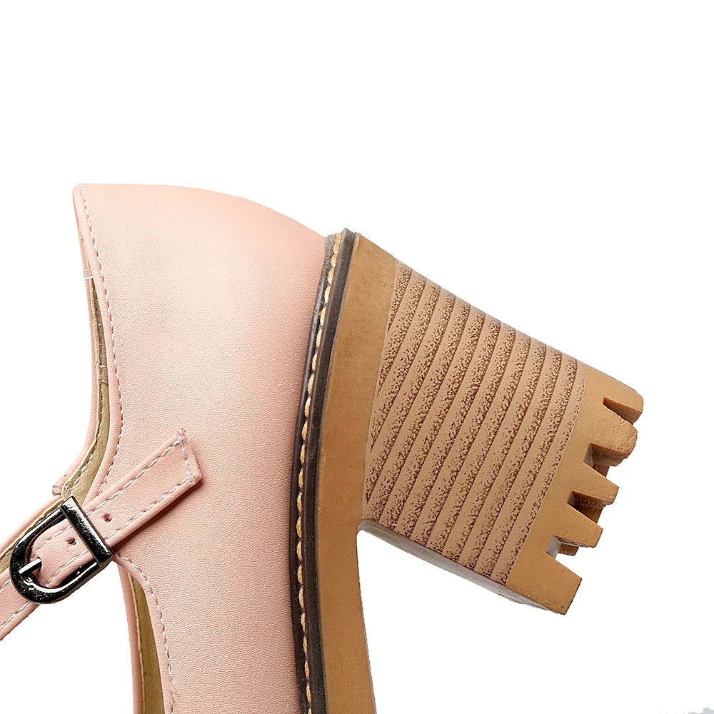 MORAZORA/Большие размеры 34-43 обувь mary janes женская модная на платформе женские
