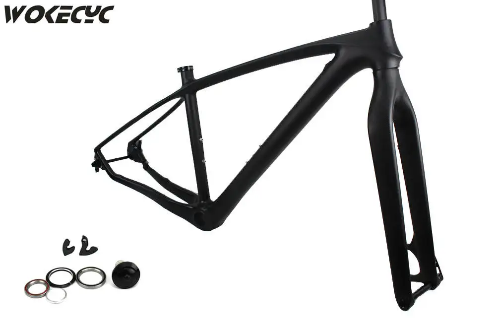 T800 карбоновая MTB рама Carbono Mtb 29er 3 K mtb карбоновая рама+ вилка горный велосипед 29er-17.5дюймов 19 дюймов матовая/глянцевая