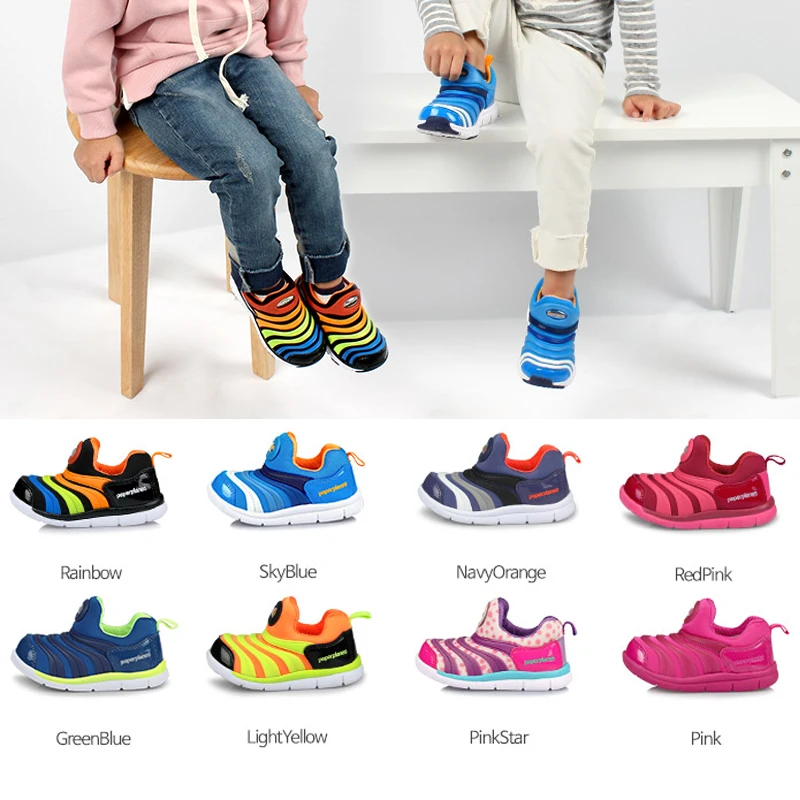 

[Paperplanes] NEW PREMIUM Korea HIT Kids Unisex Colorful shoes infant boy girl -PK7001-