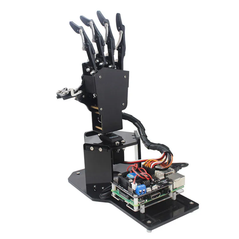 LOBOT uHand2.0 Raspberry 3B+ программируемое распознавание цвета лица ПК/ручка управления RC рука робота и 480P камера