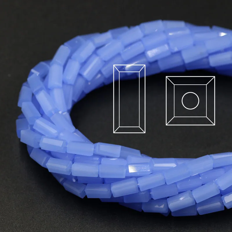 blue jade 3*6 мм Подвески Браслеты(80 шт./лот) пищевого качества Силиконовые Бусины бусины для изготовления четок Miyuki бусины для рыбалки люстра кристаллы - Цвет: blue jade
