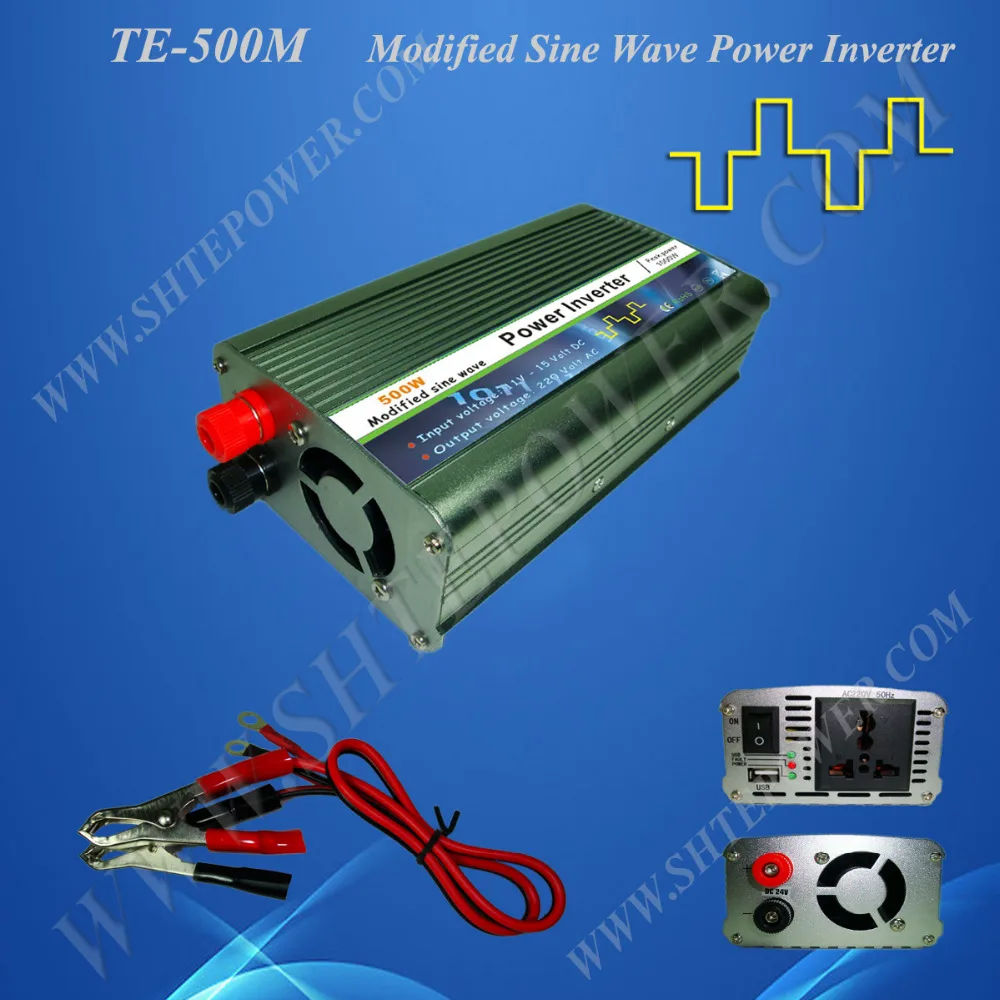 Dc В ac 500w модифицированный синусоидальный инвертор для использования в