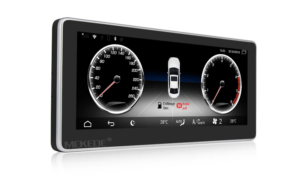 MEKEDE Android 7,1 автомобильный мультимедийный плеер для Benz GLK X204 2008-2012 10,25 дюймов сенсорный экран gps-навигация, радио, стерео тире