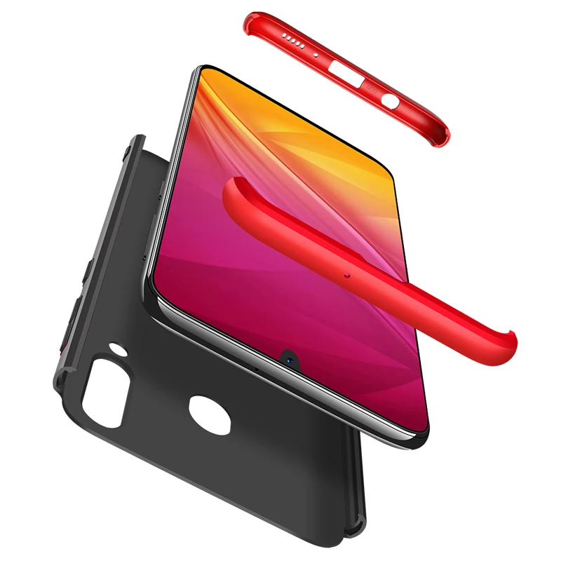 Для samsung Galaxy A30 чехол 360 полная защита противоударный для телефона из 3in1 A10 A20 A40 A50 S10