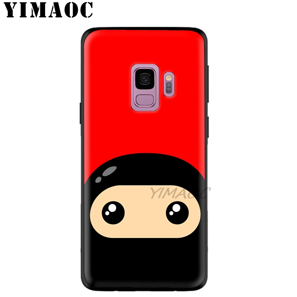 Мягкий силиконовый чехол YIMAOC Japan The Samurai Ninja из ТПУ для Samsung Galaxy S10 S10e S9 S8 Plus S7 S6 Edge &amp