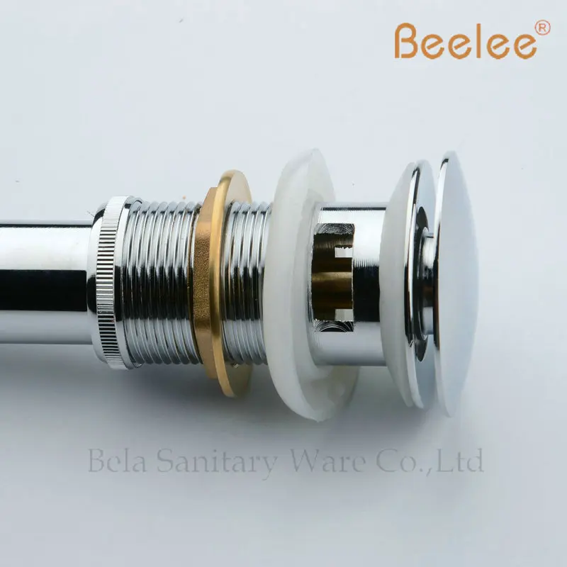 Beelee BL8101C Бесплатная доставка хромированный медный выдвижной Слив для раковины с