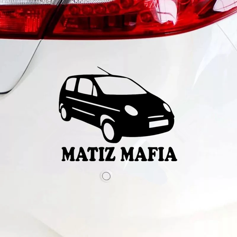 CK2720#17 5*14см наклейки на авто MATIZ MAFIA водонепроницаемые машину наклейка для