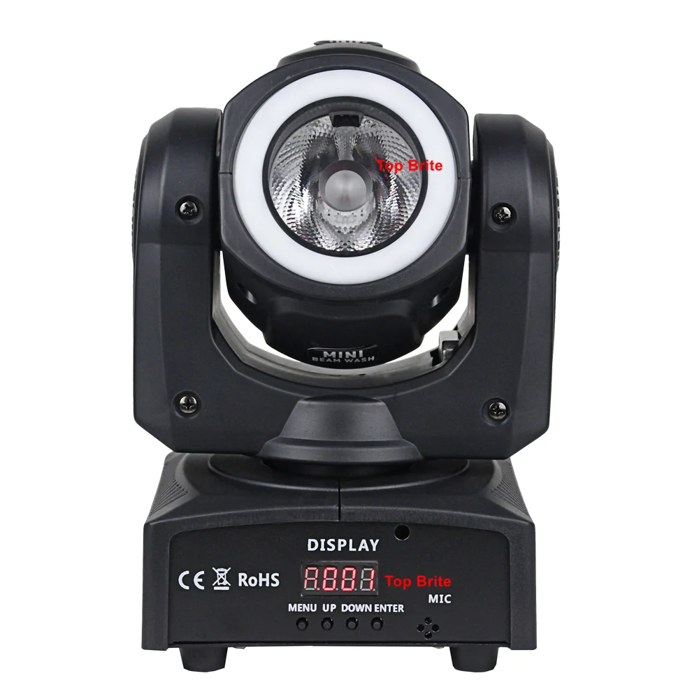 8 шт. 60 Вт RGBW Четырехцветные мини светодиодные движущиеся фары DMX 512 LED Dj с эффектом