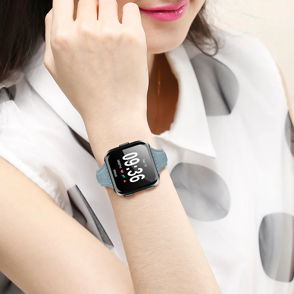 Новый браслет для часов fitbit часы versa band кожаный ремешок аксессуары Браслет |