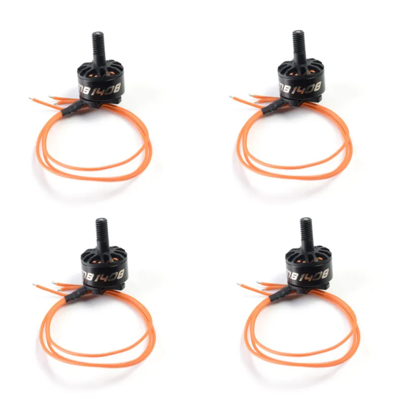 4 шт. бесщеточный двигатель Diatone MAMBA 1408 4000KV 3 4S для гоночного радиоуправляемого