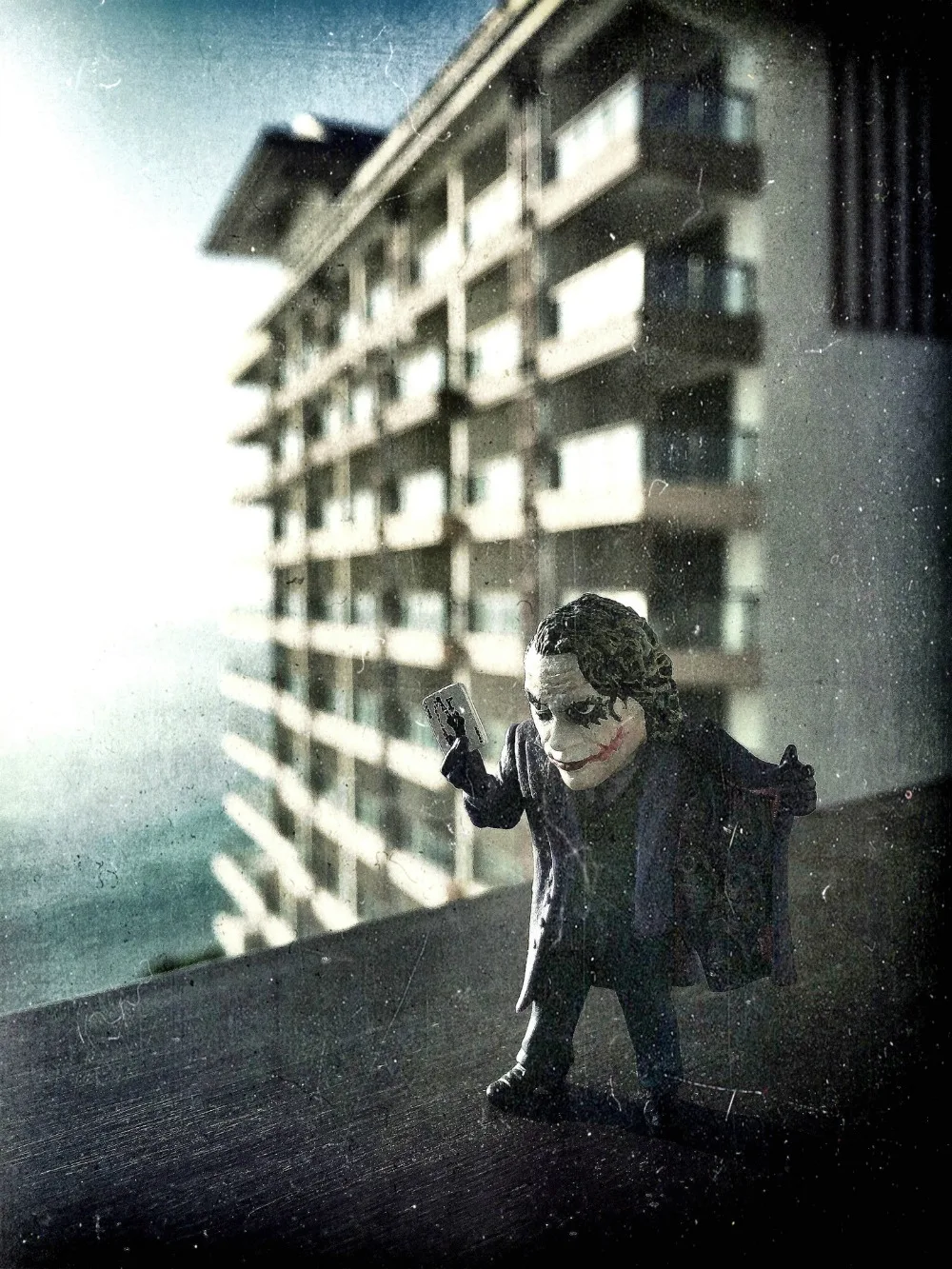 1 шт. DC Comics модель Бэтмен Джокер клоун ПВХ фигурка Коллекционная игрушки