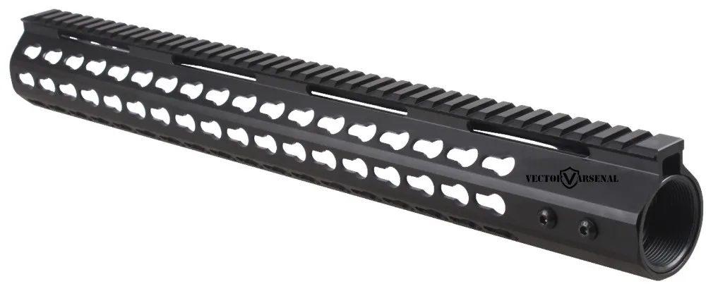 Tactical. 308 Slim KeyMod 12 15 17 дюймов высокий профиль Handguard Пикатинни кронштейн стальной