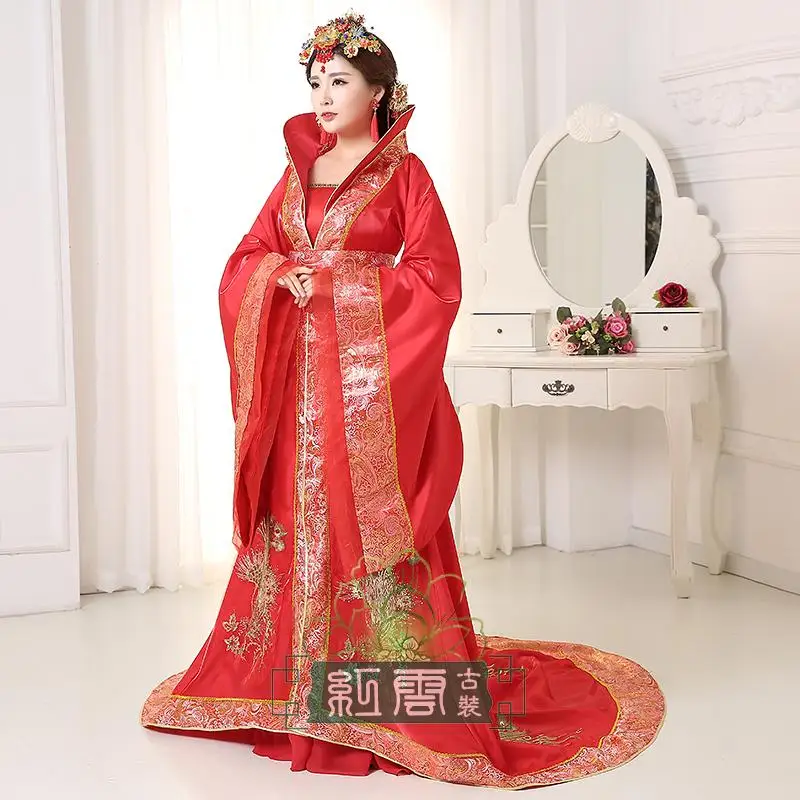 Китайский традиционный свадебный костюм для пары Свадебный Чонсам с вышивкой