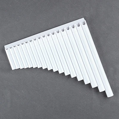 White-G Новое поступление 18 труб флейта Пана Pan Pipe G Key ABS пластиковый традиционный деревянный духовой музыкальный инструмент для начинающих и любителей музыки - Цвет: White-G