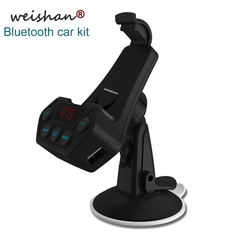 Weishan Новый bluetooth FM передатчик автомобильный комплект свободные руки авто MP3 плеер