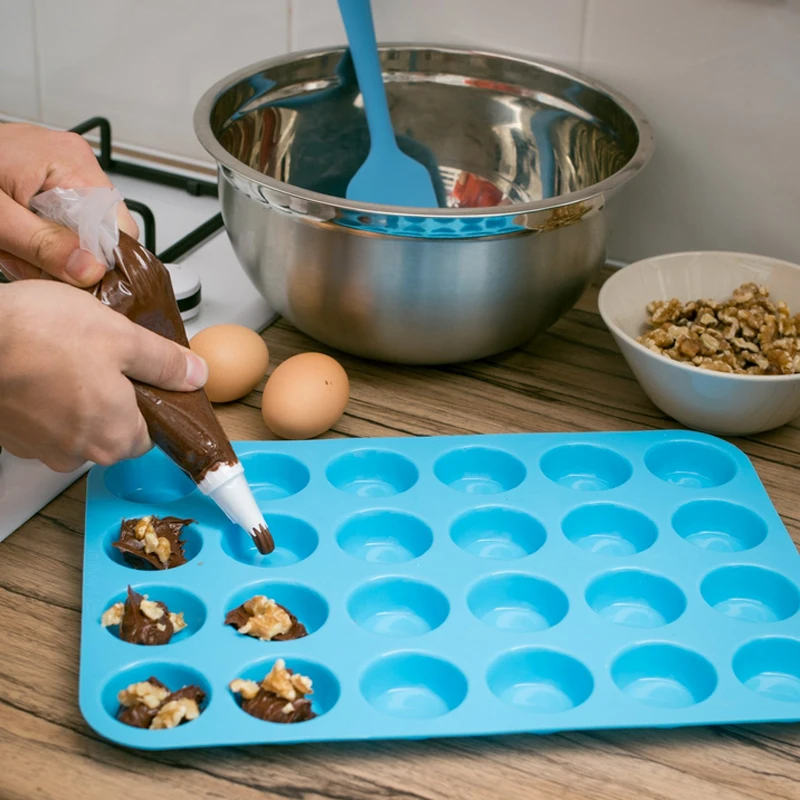 FILBAKE мини силиконовая форма для маффинов и кексов выпечки Maker заварной крем киш