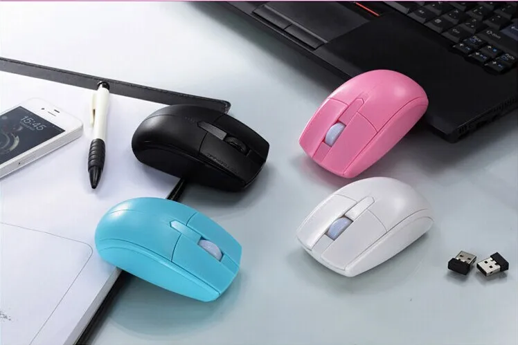 2.4 ГГц USB оптическая беспроводная мышь приемник для игры рабочего портативный