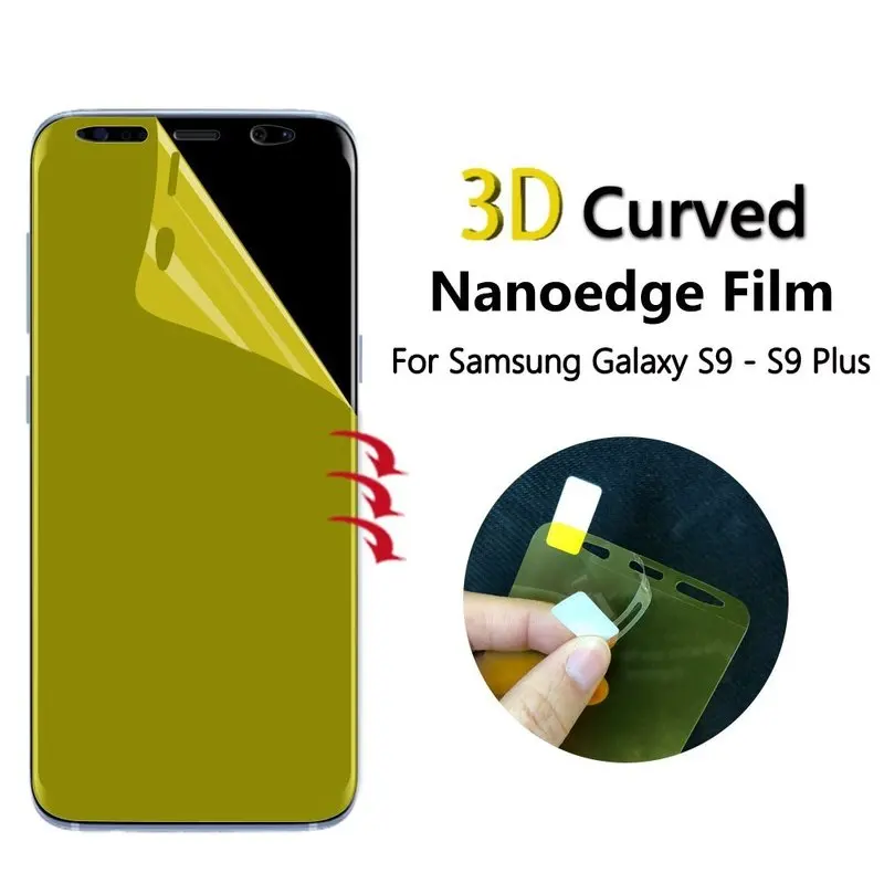 Мягкая пленка из ПЭТ не закаленное стекло для Samsung Note 9 Защитное samsung galaxy s8 s9 note8 a8