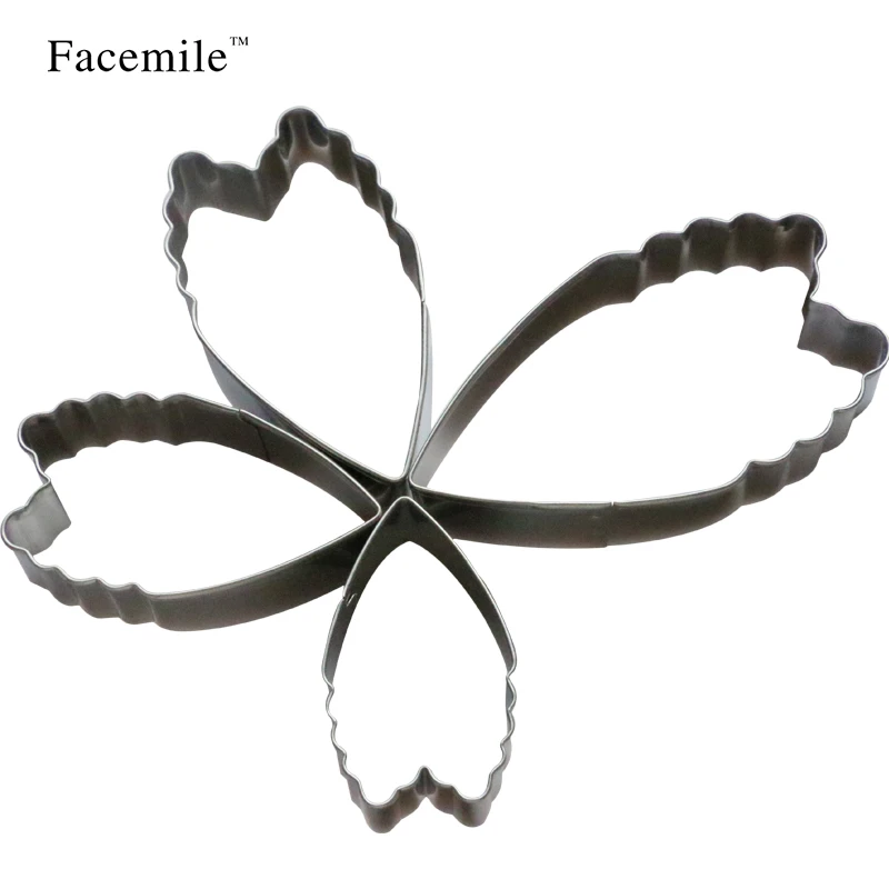 Facemile 4 шт./компл. украшение для торта из помадки лепестки цветов резак форма пион
