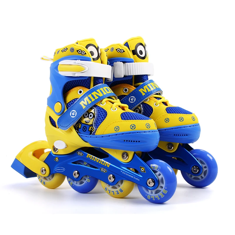 Helmet protection kids skate roller skating shoes adjustable skates knee protector washable PVC hard wheels | Игрушки и хобби