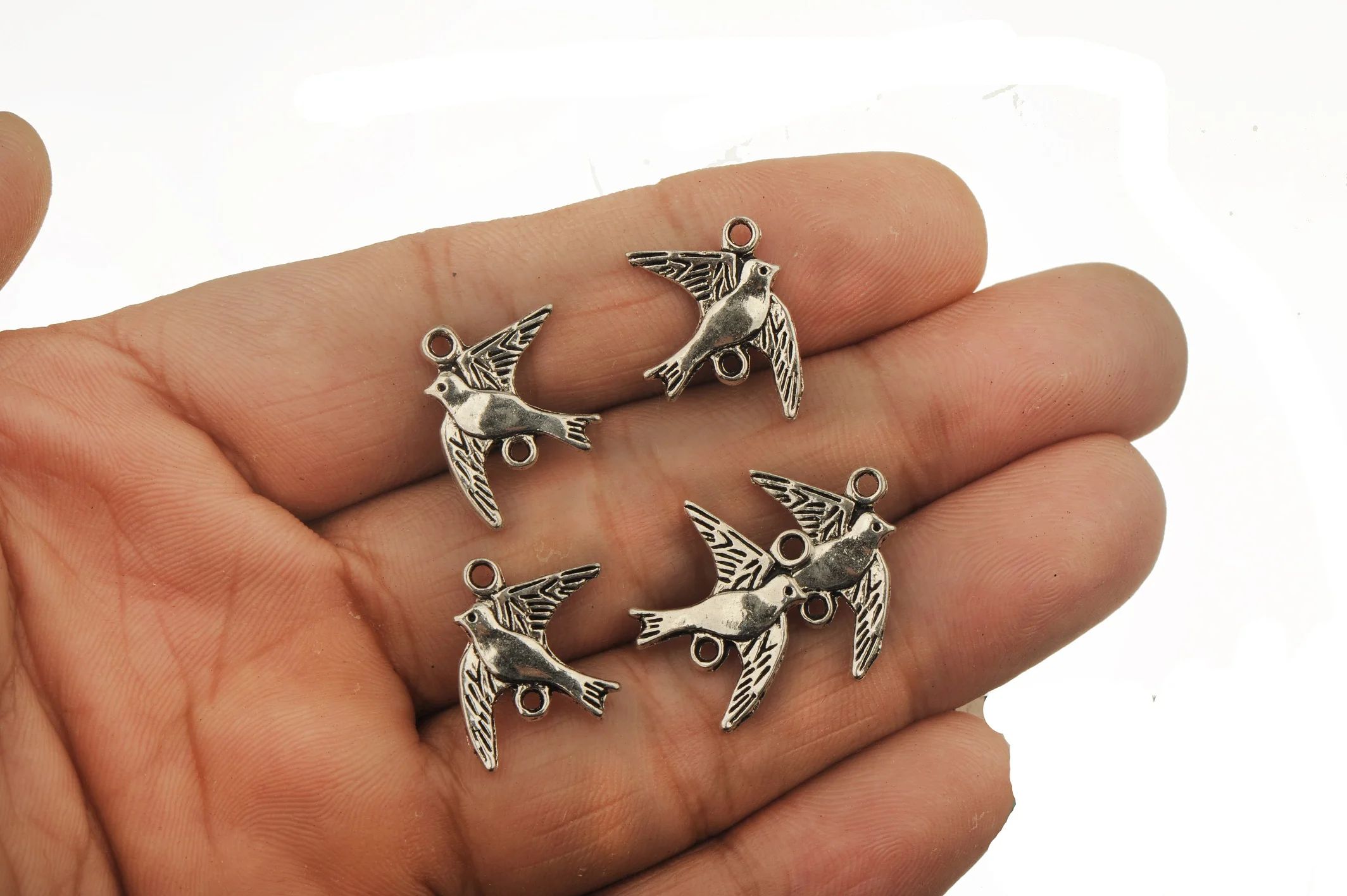 Серебряные соединители подвески браслеты серьги ручная работа сделай сам