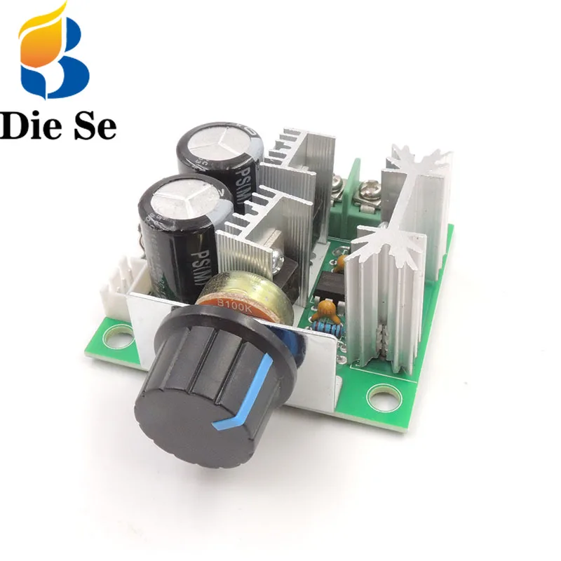 Адаптер DC12V 40V 10A однофазный регулятор двигателя Скорость регулятор переключатель светильник Яркость Управление бесступенчатая трансформатор