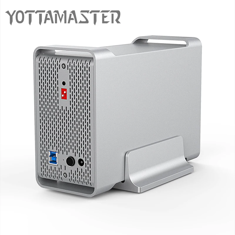 Yottamaster высокого класса двойной bay 3 5 дюймов док станция для HDD SATA3.0 к USB3.0 внешний