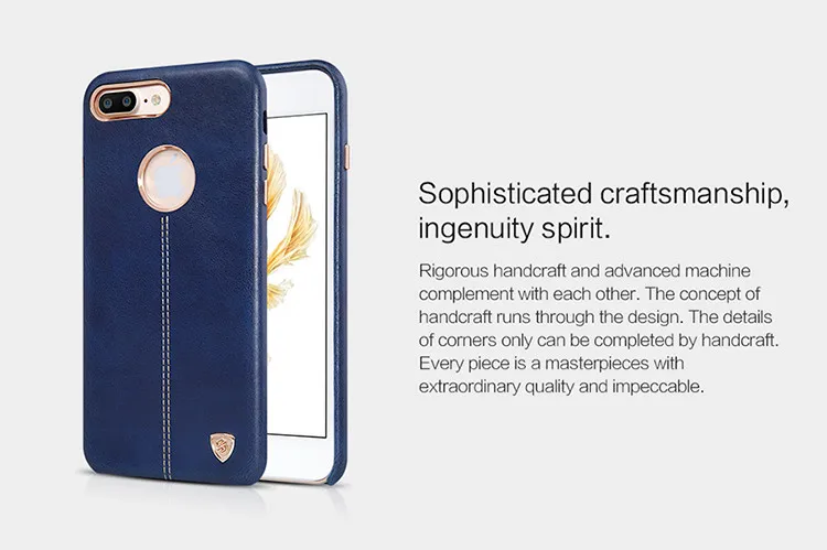 Для iPhone 7 Plus Случае Nillkin Британский Стиль PU Кожаный Чехол Тонкий Обложка |