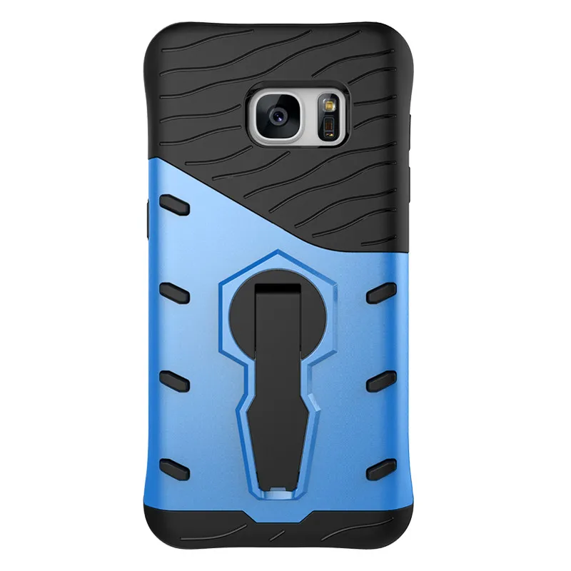 For Samsung Galaxy S7 2in1 Shockproof Defender Armor Case With Kickstand Hard Impact Plastic Cover 5.1&quot Funda | Мобильные