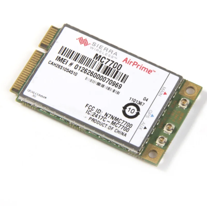 Мини PCI E 3G/4G WWAN GPS модуль Sierra MC7700 Express 3G HSPA LTE 100MBP Беспроводная WLAN карта