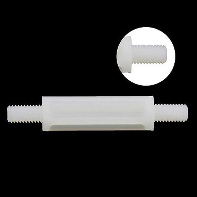 Стыки с двойной головкой из нейлона M3|threaded stud|double thread studcolumns pillars |