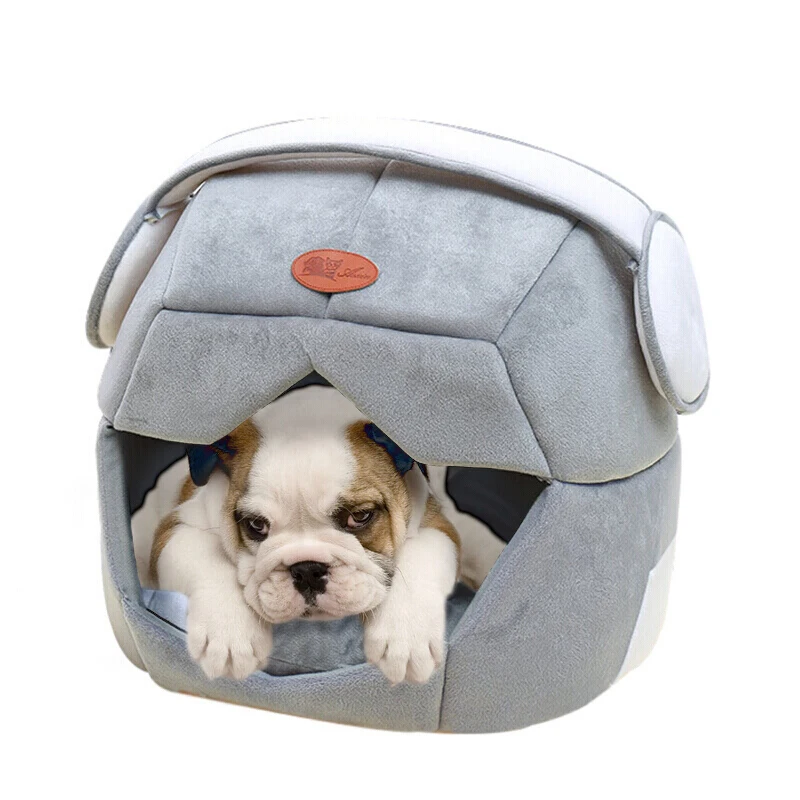 Космическая крышка кровать для собаки гнездо питомца складное мягкое теплое
