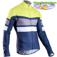pro winter thermal fleece cycling long sleeve jersey mtb bicycle clothing maillot ropa ciclismo herbalife clothing bike clothes
