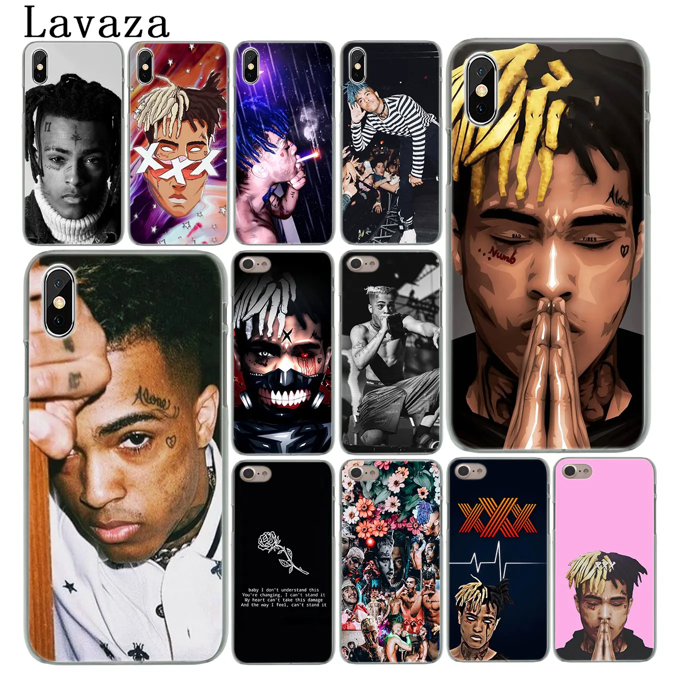 Твердый чехол для телефона Lavaza Rap Singer XXXTentacion MC iPhone XR XS X 11 Pro Max 10 7 8 6S 5 5S SE 4