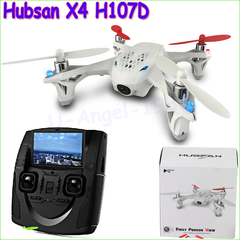 1 шт. Hubsan X4 H107D FPV RC Quadcopter камеры ЖК-дисплей передатчик беспилотный Live Video потоковое