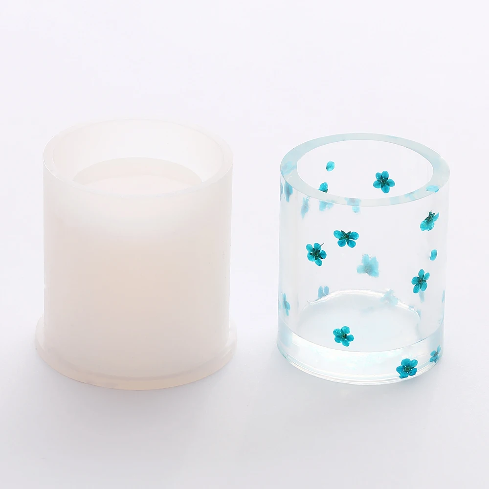 1 шт. силиконовая форма для подсвечника квадратного цилиндра куб|Инструменты и