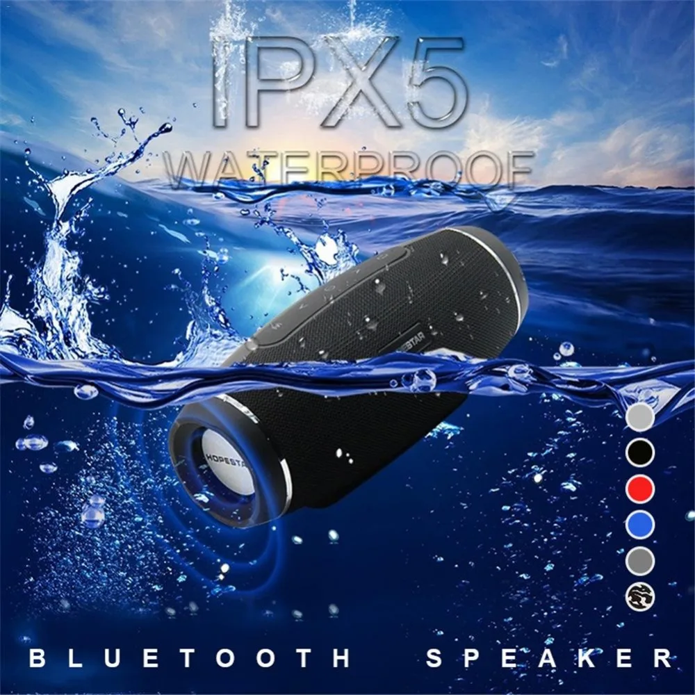 Bluetooth Portable Speakers Stereo Wireless with Microphone Power Bank Support TF Card for Smartphones Tablet Laptop | Электроника