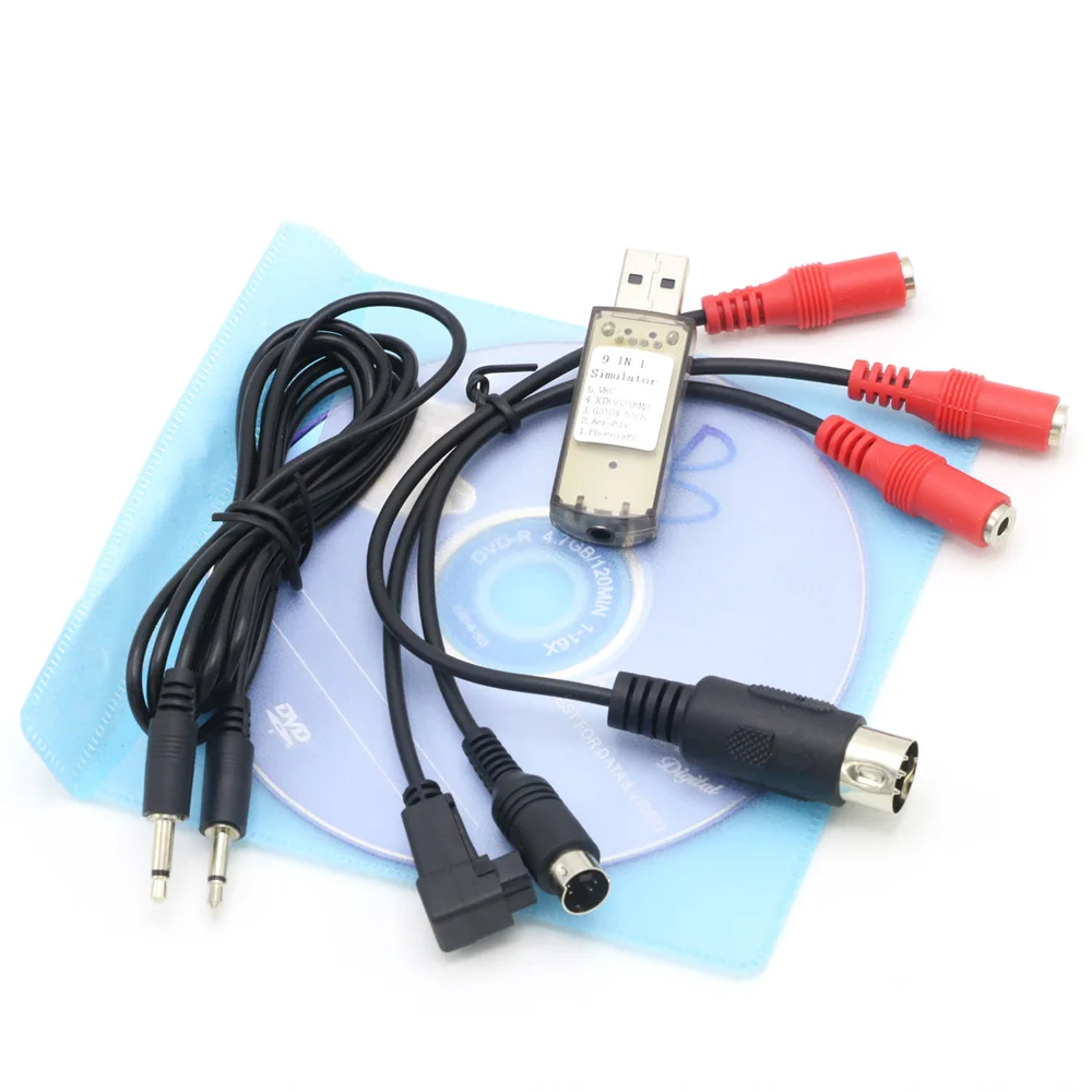 9в1 USB симулятор полета компьютерный симулятор полета для G4 FMS XTR AEROFLY SU27 KT модель самолета Вертолет контроллер