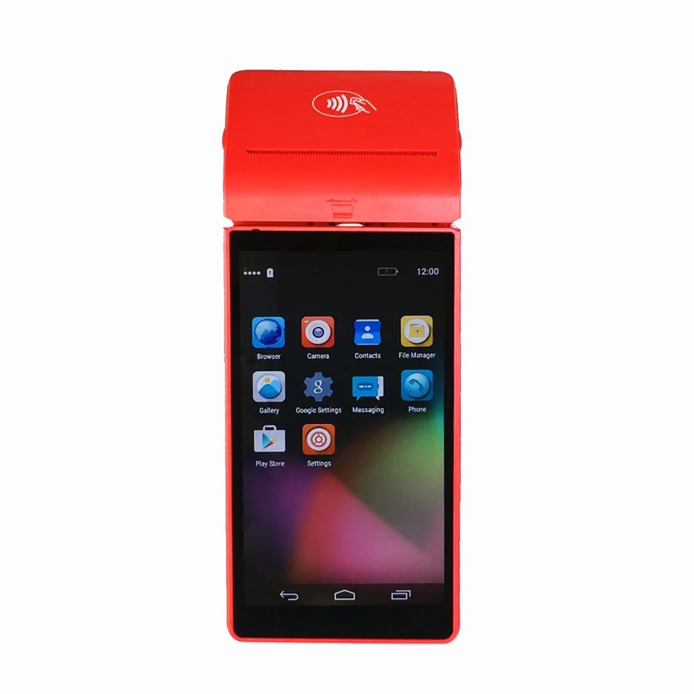 POS терминал с магнитной картой Android 5 1 4G LTE NFC|Принтеры| |