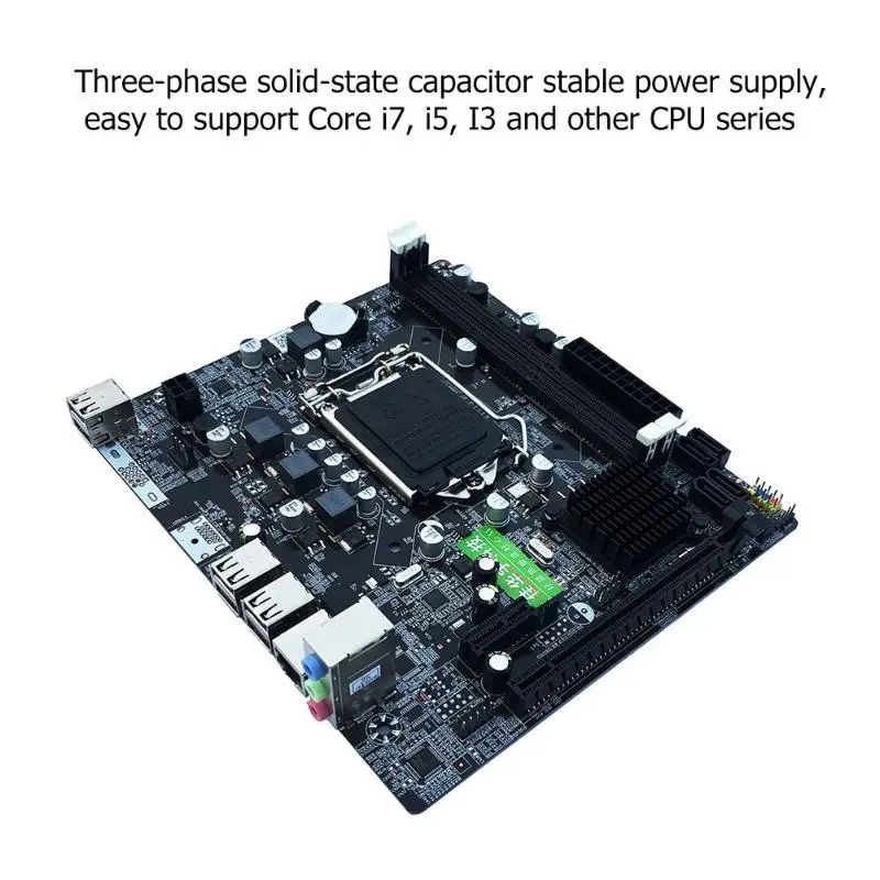 Материнская плата P67 PC LGA1155 для настольного компьютера DDR3 заменена материнская H61