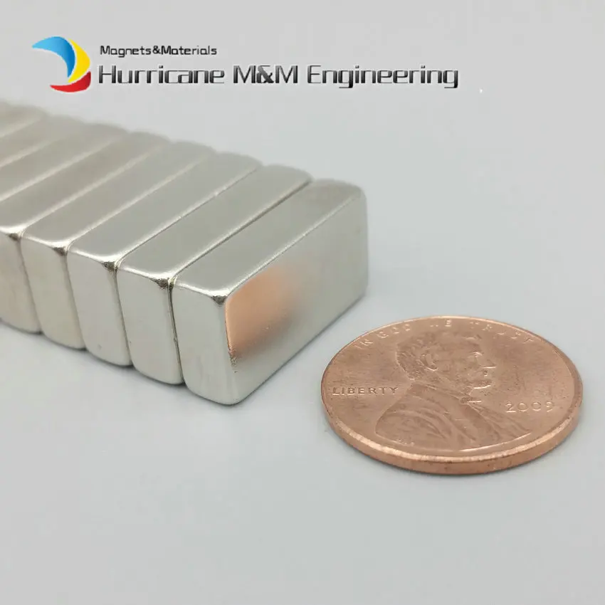 NdFeB магнит Блок 20x10x5 мм неодимовые постоянные магниты редкоземельные класс N42