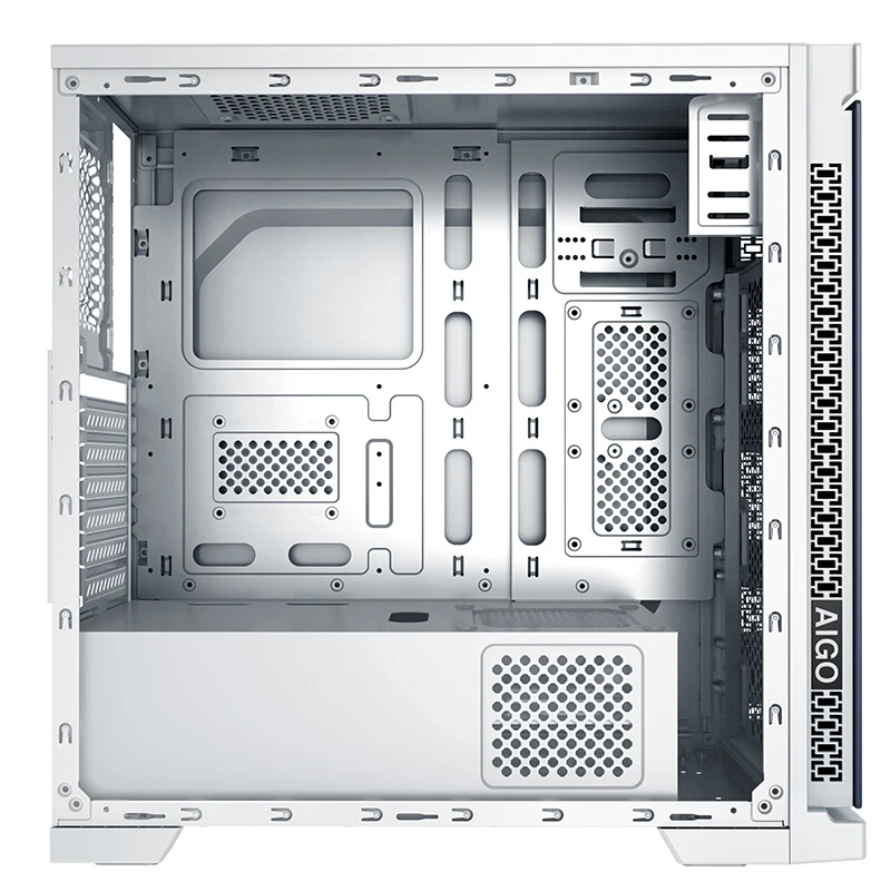 DIY настольный игровой компьютер ATX чехол с поддержкой ATX/ Micro материнская плата по