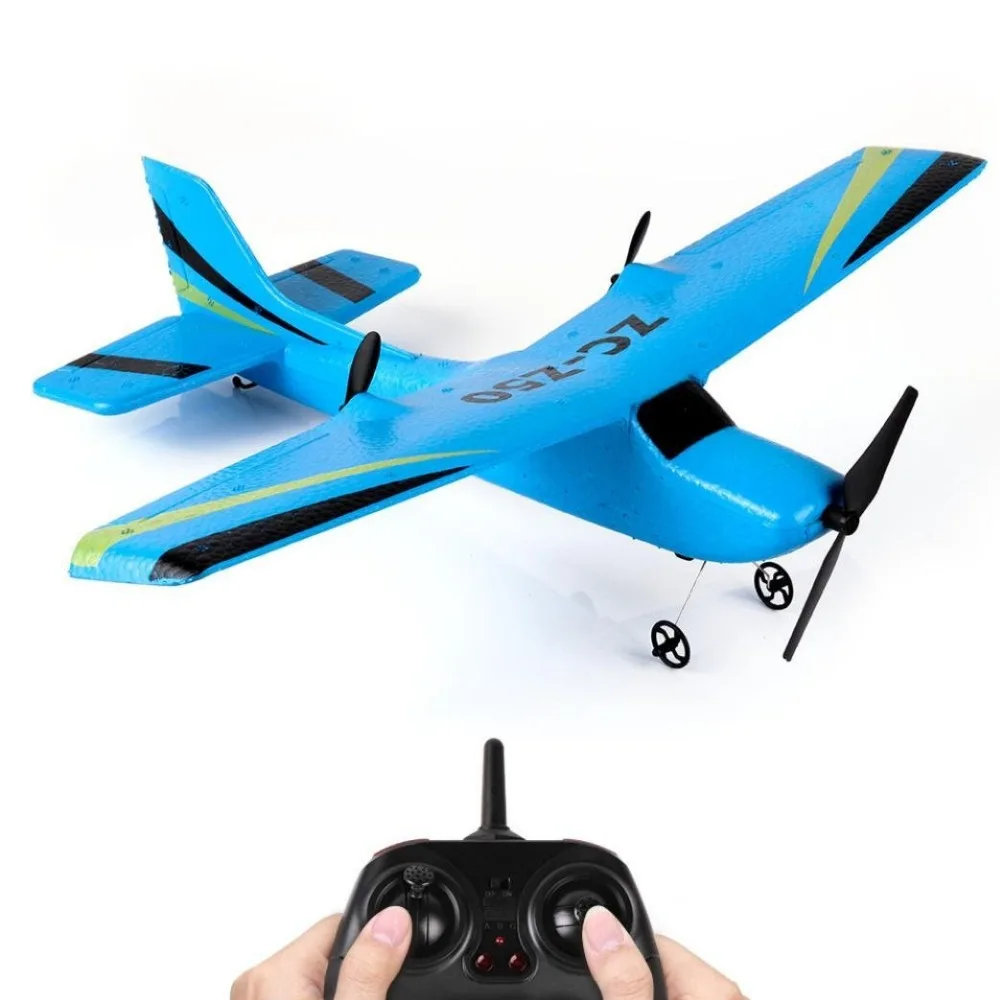 

ZHI CHENG TOYS Z50 2.4G 2CH Remote Control Glider 350mm Wingspan EPP Micro Indoor RC Airplane Aircraft with Gyro RTF