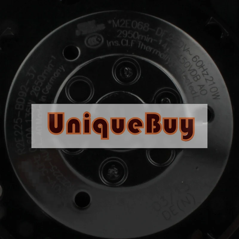 Для R2E225 BD92 37 230V 0.6A 135W Turbo центробежный вентилятор|Кулеры и системы охлаждения