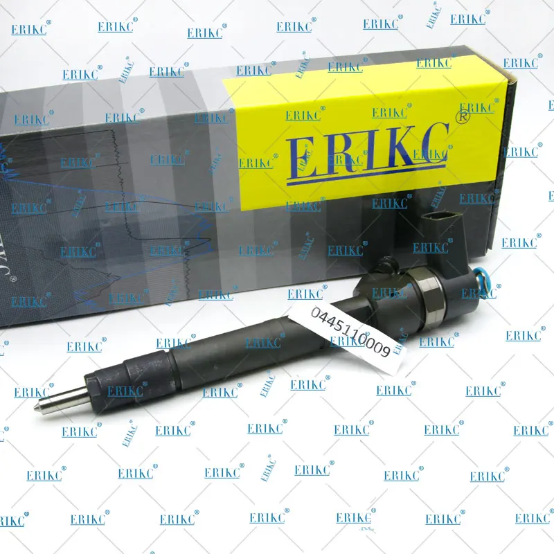 ERIKC 0445110009 Diesel Common Rail Injection System 0 445 110 009 Auto Spare Part Injector 0445 110 009 for Mercedes 6110700487
