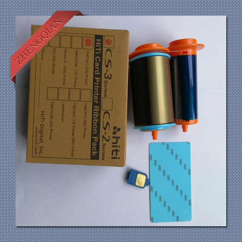 Hiti cs300/CS310/CS320 YMCKO C1 Цвет ribbon 200prints|ymcko|hitics310 |