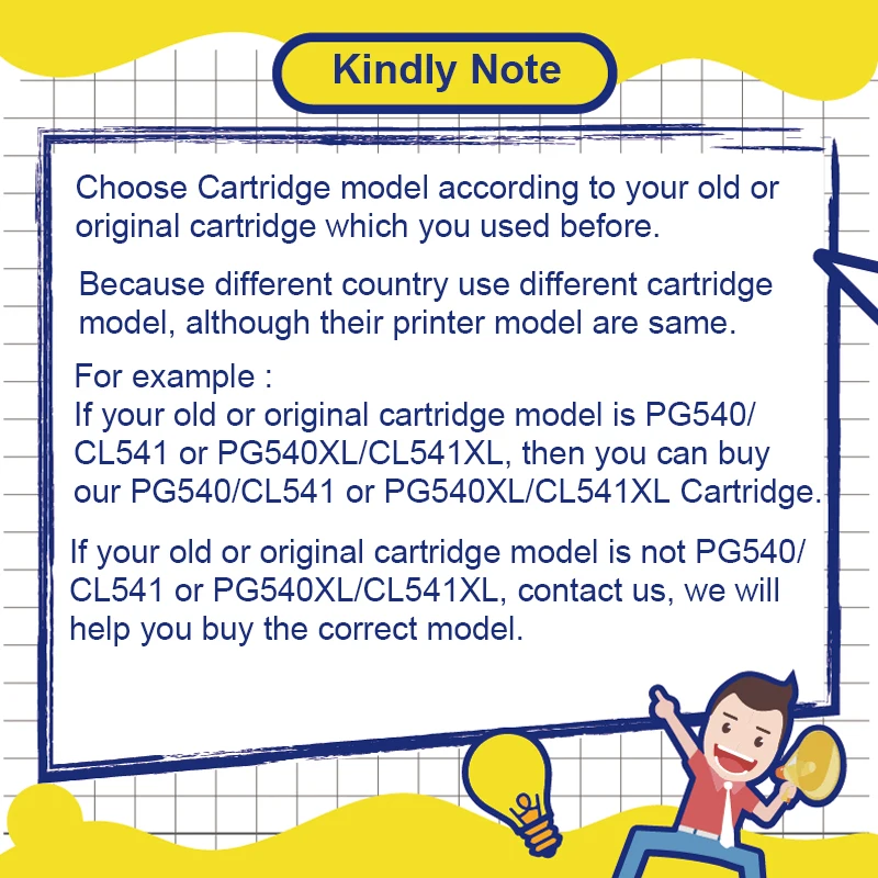 Черные Картриджи для принтера Canon PG540 CL541 2 шт.|cartridge price|cartridge originalcartridge faucet |