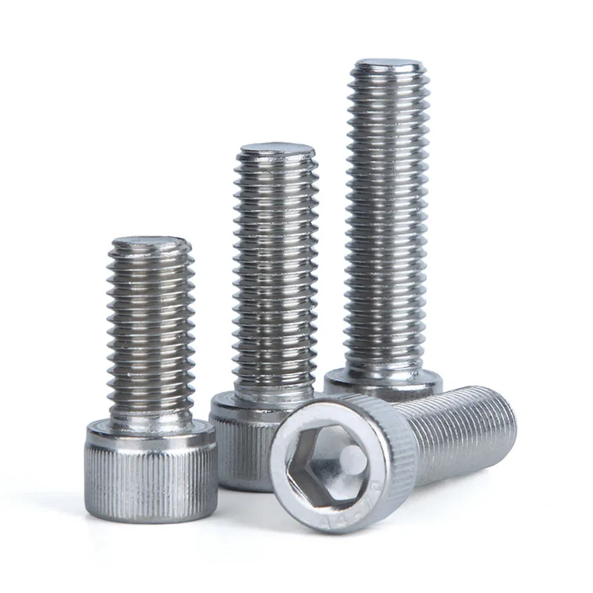 

1-5Pcs DIN912 M6 M8 M10 M12 316 Stainless Steel Cup Cap Allen Head Bolts Inner Hexagon Socket Screws